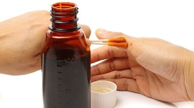 The use of iodine for the treatment of fungi in the fingers